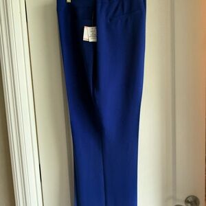 Kasper Blue Straight Leg Pants